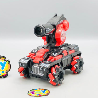 2.4G RC 4x4 Armored Tank With Smoke